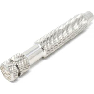 Alpha Brush & Shaving Co. Braveheart Razor Handle in 316L Stainless Steel