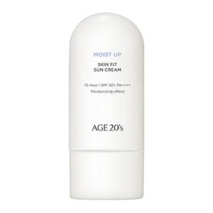 [AGE 20’s] Moist Up Skin Fit Sun Cream SPF50+ PA++++ 60ml