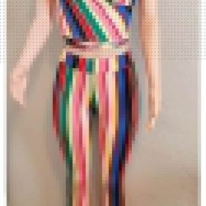Women plus size Strip Color Clothing-Boujee3G-Boutique