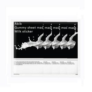 [Abib] Gummy Sheet Mask Milk Sticker 5 Sheets